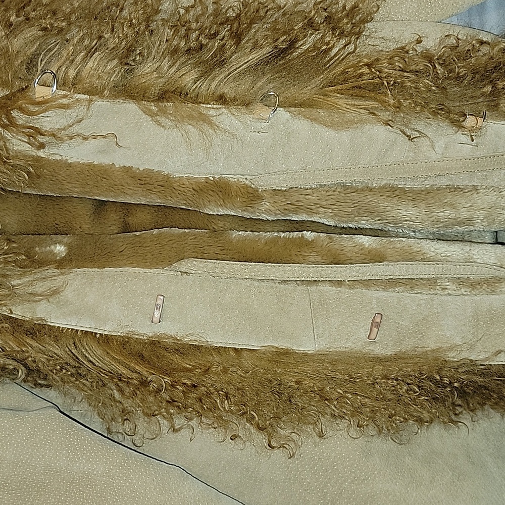 Leather Fur Jacket - image 6